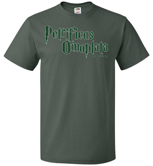 Petrificus Omoplata Jiu-Jitsu Unisex T-Shirt Happi Clothes Co. (Dark)