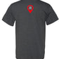 you ARE here Unisex T-Shirt (Dark) Happi Clothes Co.