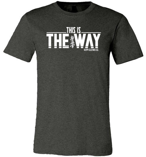 "This is the way" Kyokushin Karate Kanji Unisex T-Shirt Happi Clothes Co.