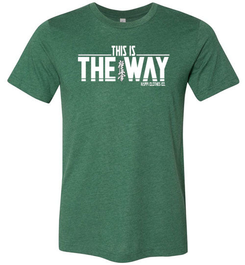 "This is the way" Kyokushin Karate Kanji Unisex T-Shirt Happi Clothes Co.