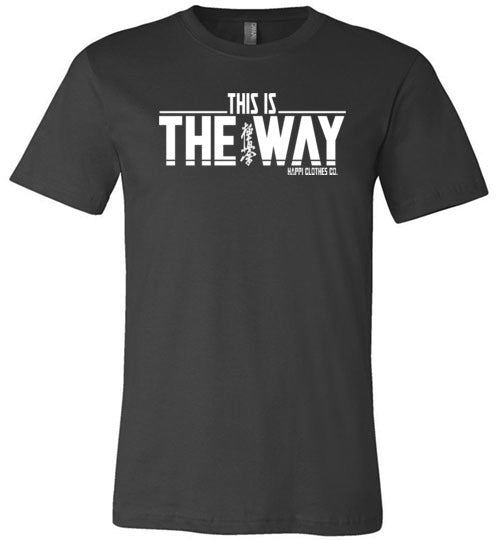 "This is the way" Kyokushin Karate Kanji Unisex T-Shirt Happi Clothes Co.