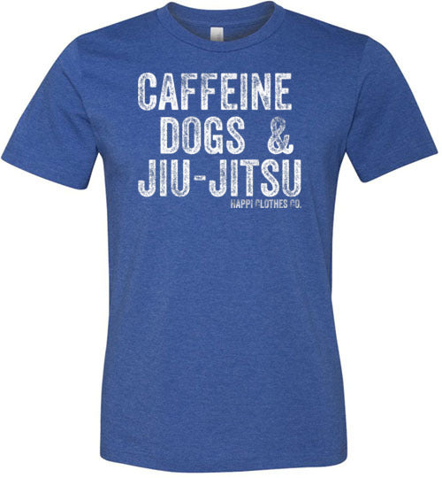 Caffeine Dogs & Jiu-Jitsu Unisex T-Shirt