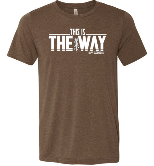 "This is the way" Kyokushin Karate Kanji Unisex T-Shirt Happi Clothes Co.