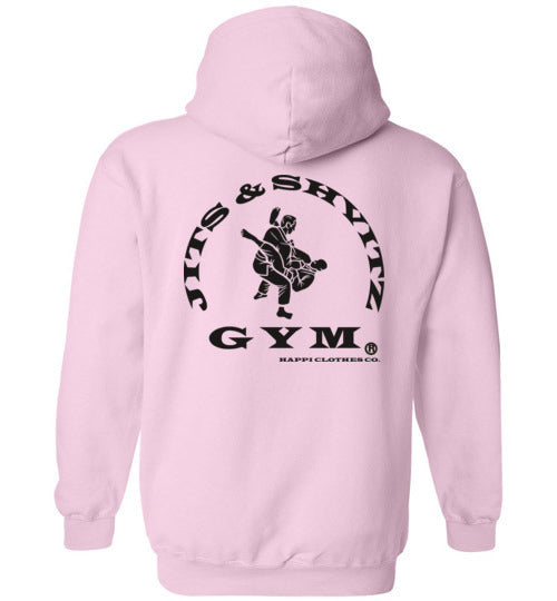 Jits & Shvitz Gym Jiu-Jitsu Pullover Hoodie Unisex Happi Clothes Co.