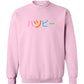 Multicolor Happy Crewneck Sweatshirt