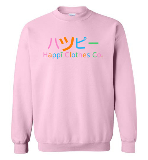 Classic Happy Crewneck Sweatshirt