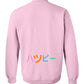 Happy Crewneck Sweatshirt Large Smile Front