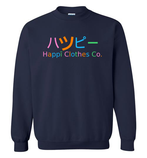 Classic Happy Crewneck Sweatshirt