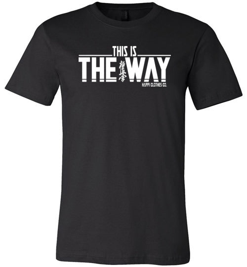 "This is the way" Kyokushin Karate Kanji Unisex T-Shirt Happi Clothes Co.